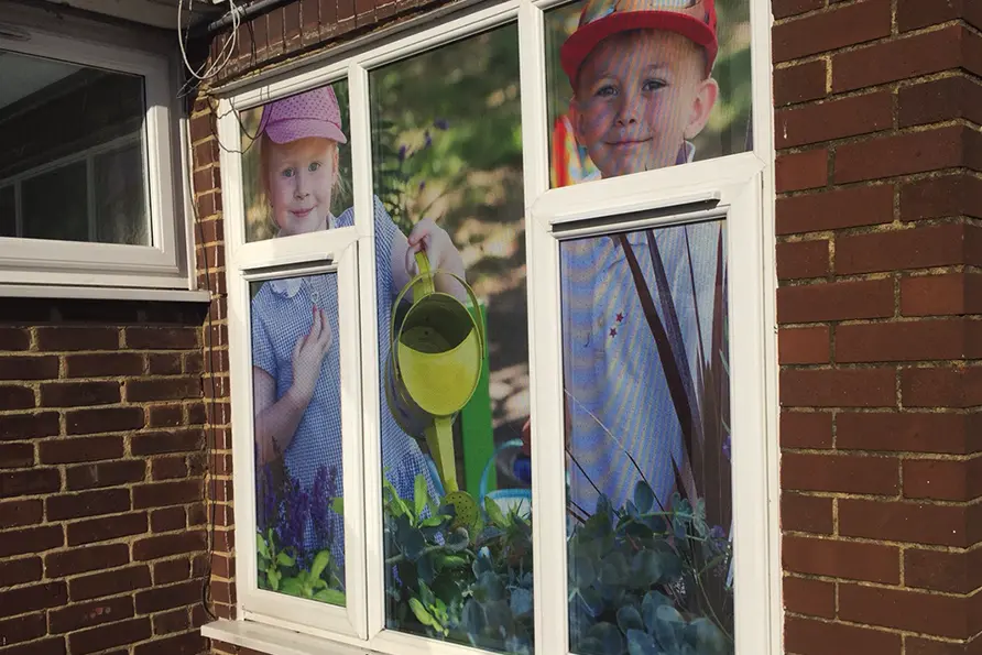 Belmore Primary Academy bespoke school design external wall art