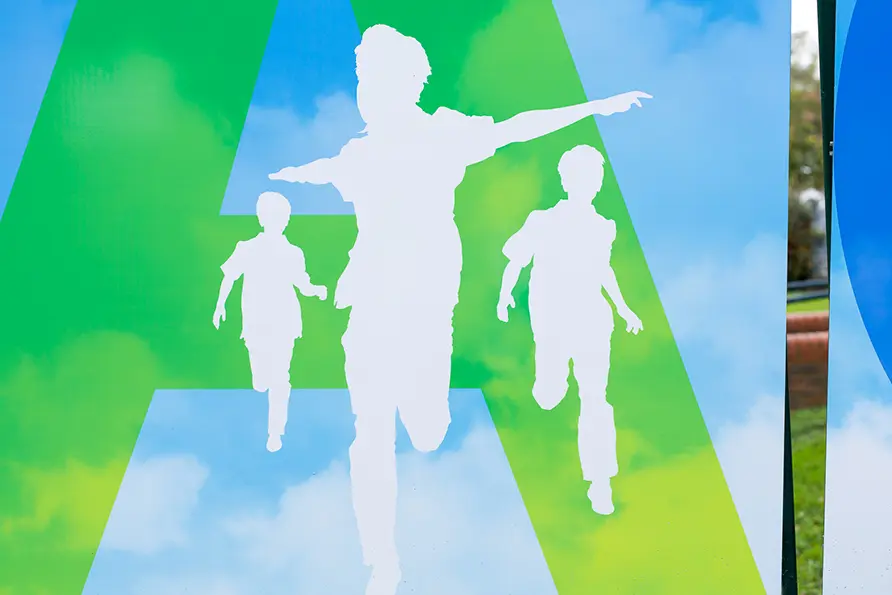 Braintcroft Primary School bespoke values boards wall art