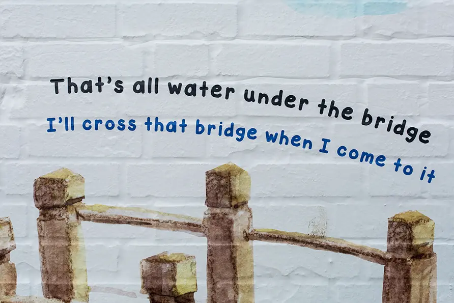 Primary schools unique values bespoke playground wall art