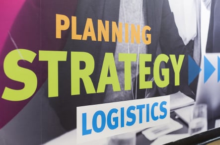 Stanmore College planning strategy and logistics themed wall art