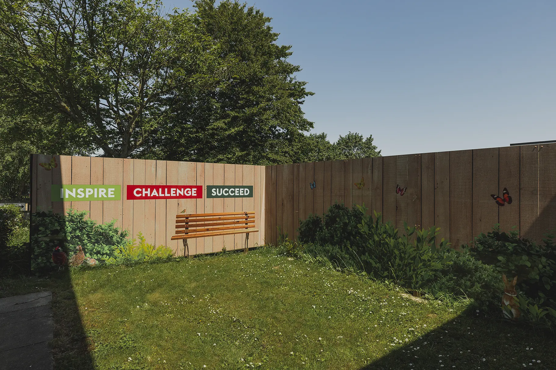 Northlands Primary School & Nursery Entrance Fencing wall art