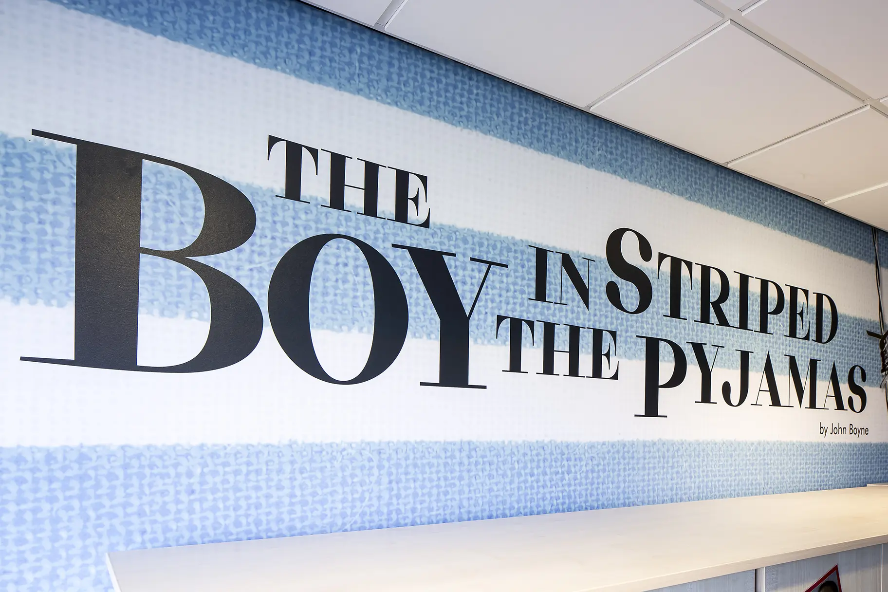 Literacy subject inspirational quotes school corridor wall art