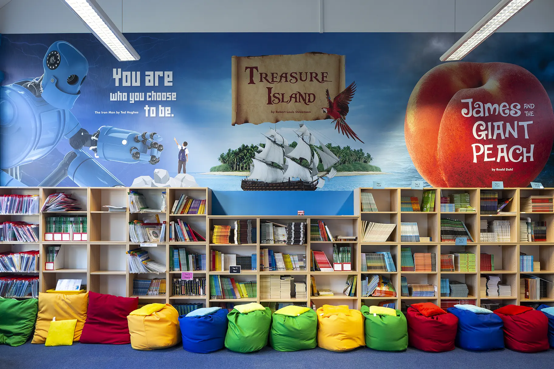 Thomas Arnold library wall art