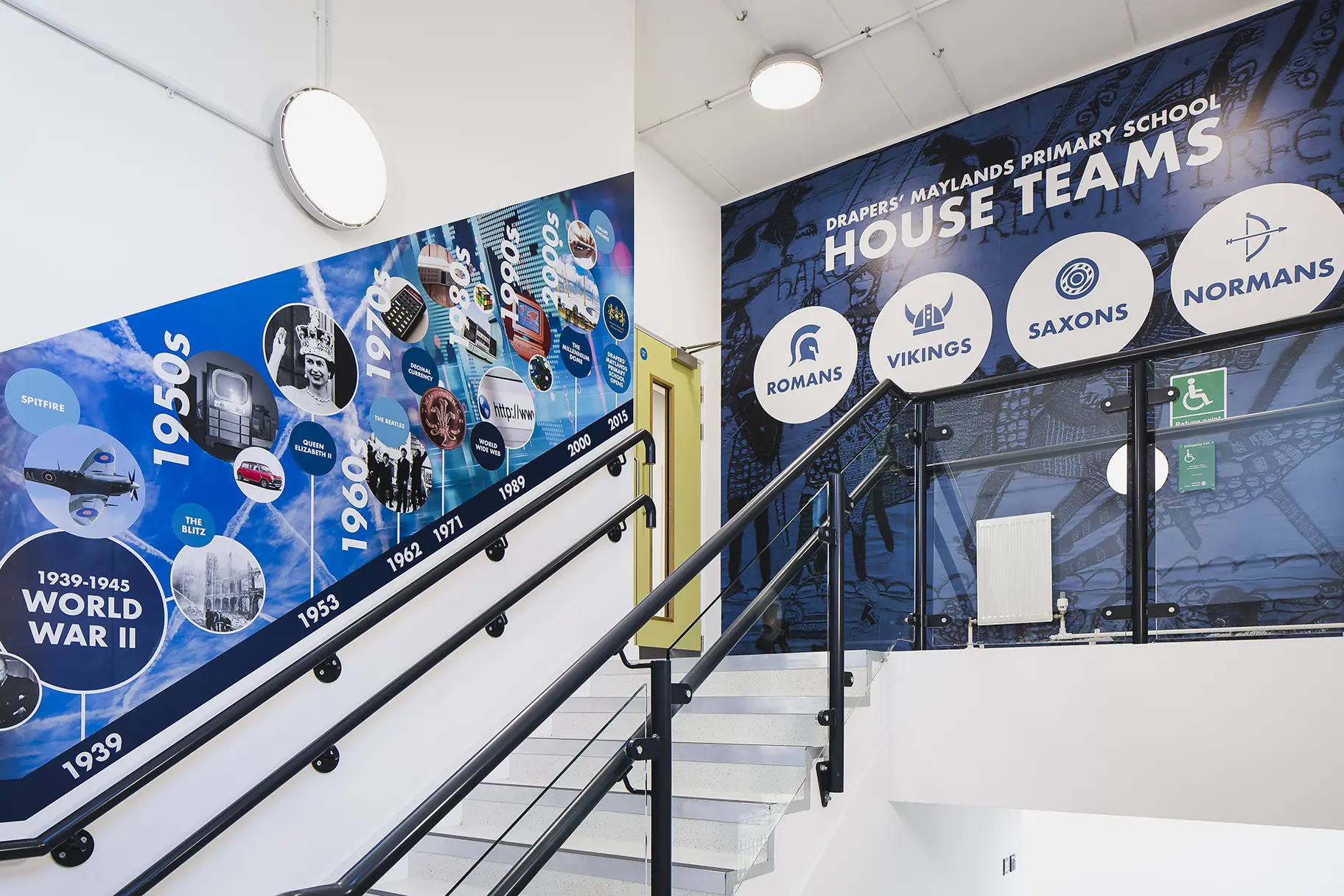 Drapers Marylands history timeline