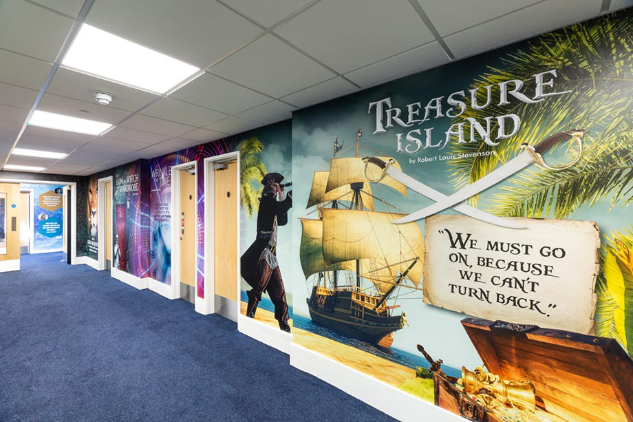 lee chapel school wall art