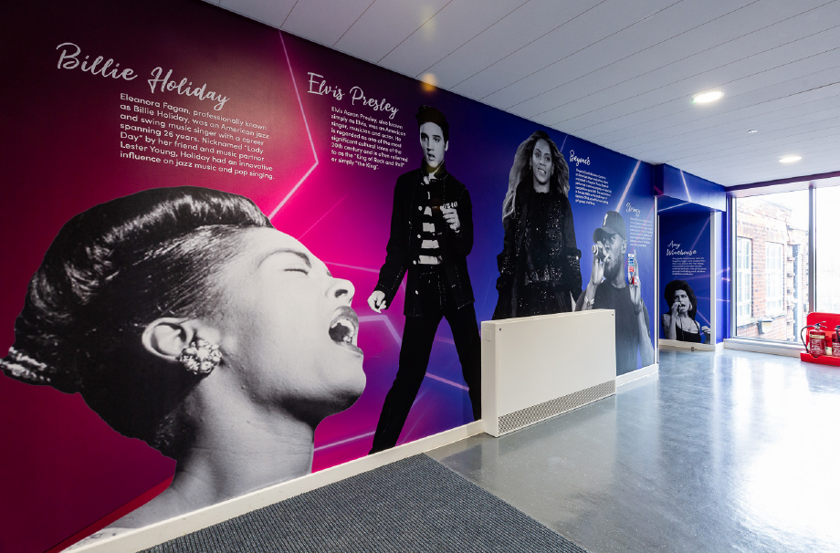 Tollgate Primary Music Lobby