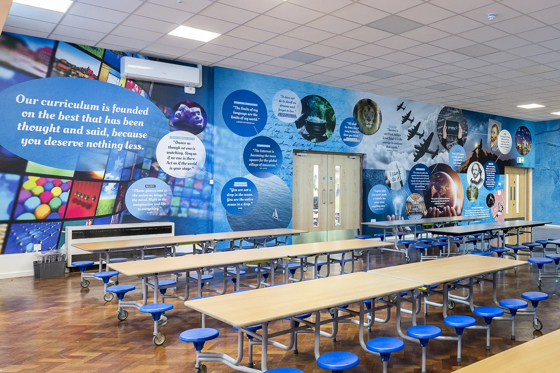 PYS Lee Chapel Hall Curriculum wall