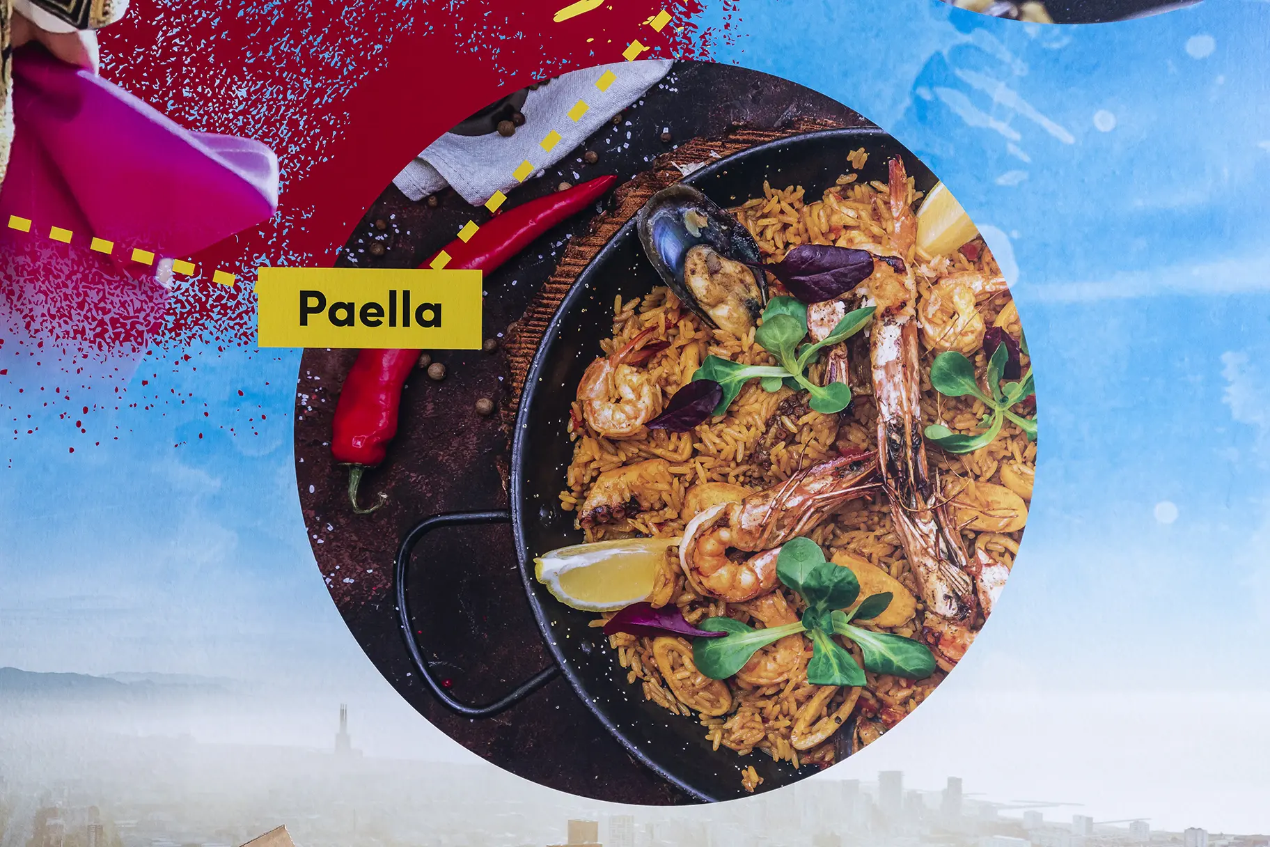 Torquay Academy MFL school wall art