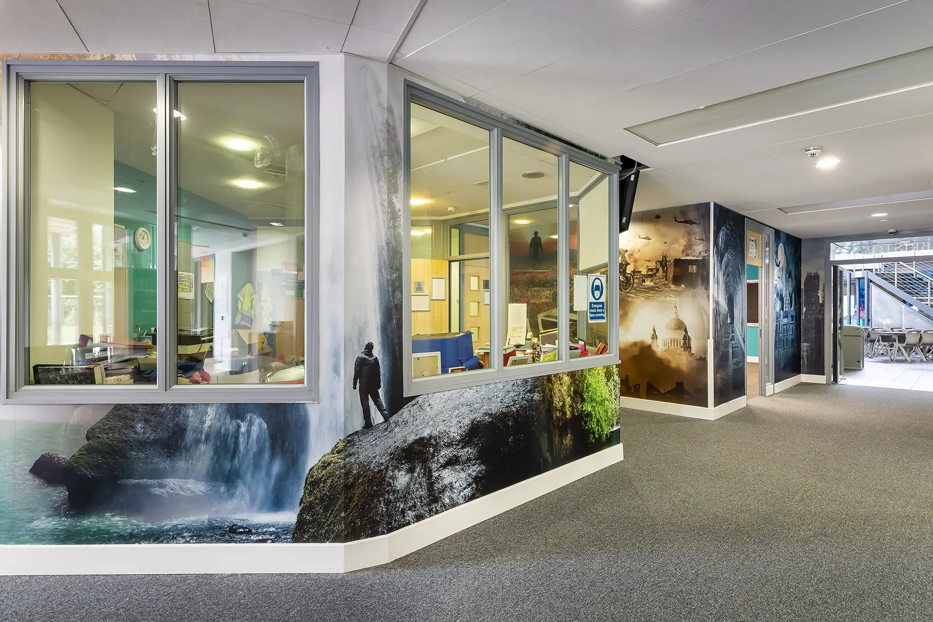 Torquay Academy english school wall art