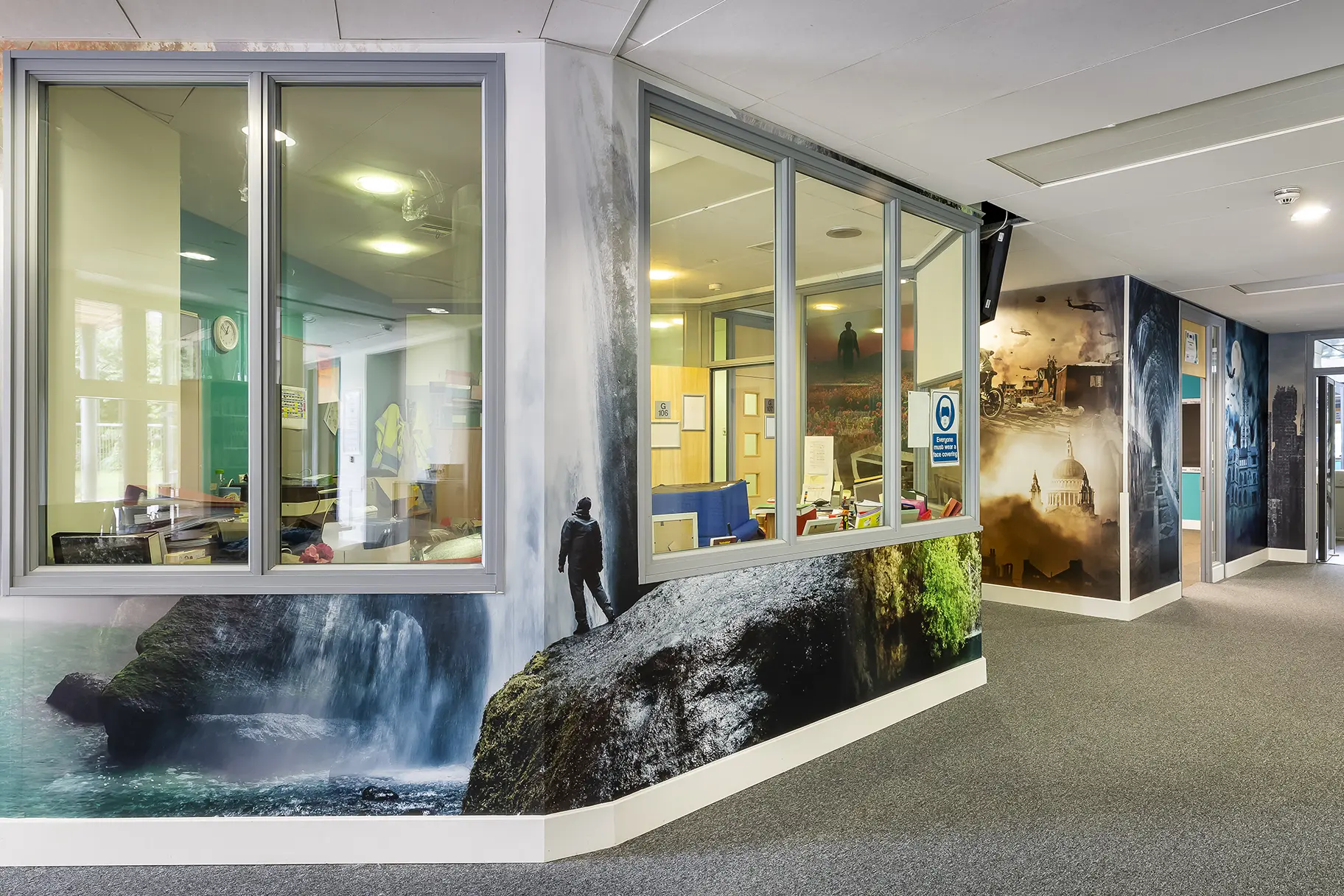 Torquay Academy english school wall art