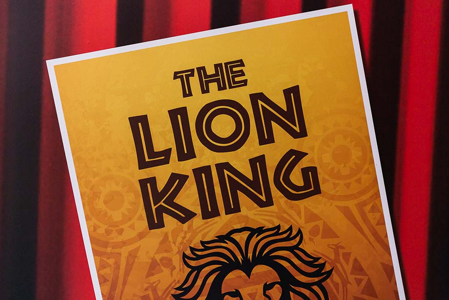 Lee Chapel theatre wall art