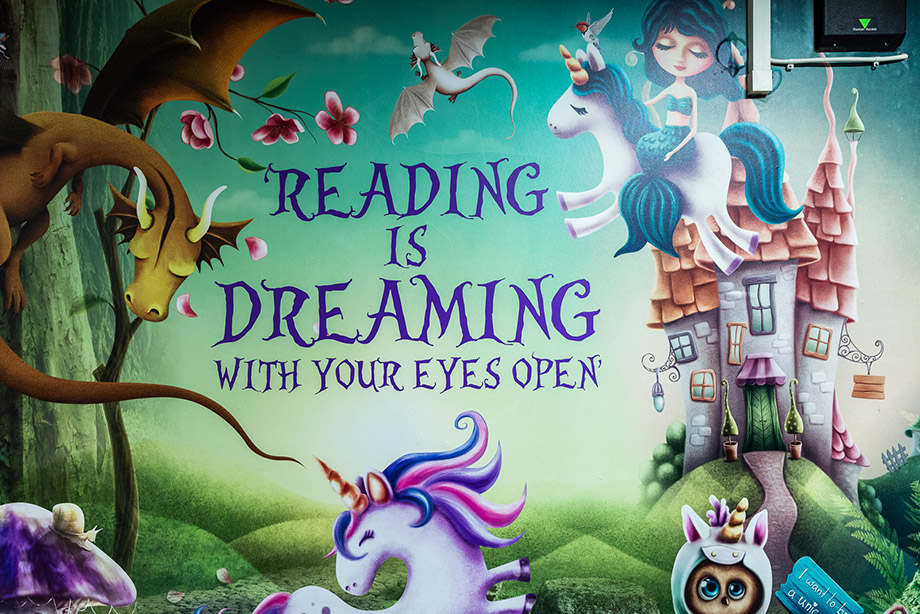 northbury library wall art