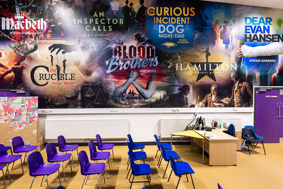 Wheelers lane drama wall art