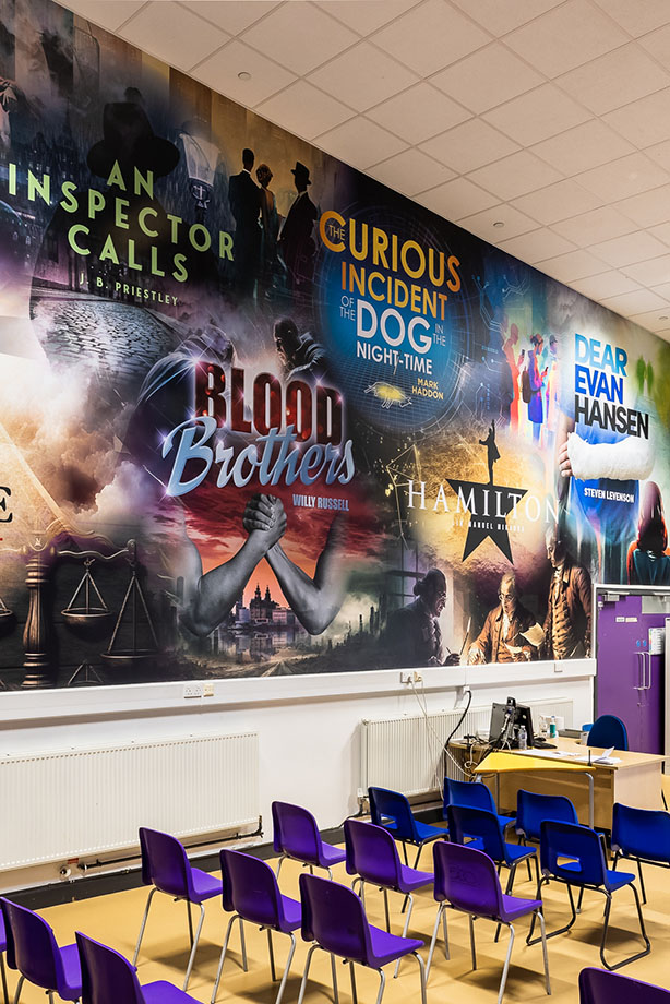 Wheelers lane drama wall art