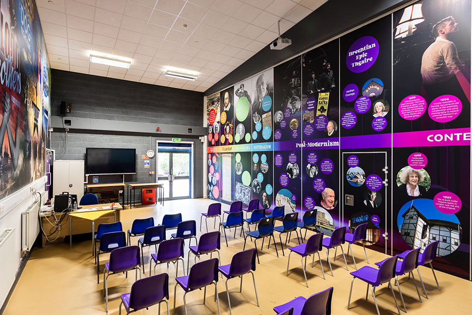 Wheelers lane drama wall art