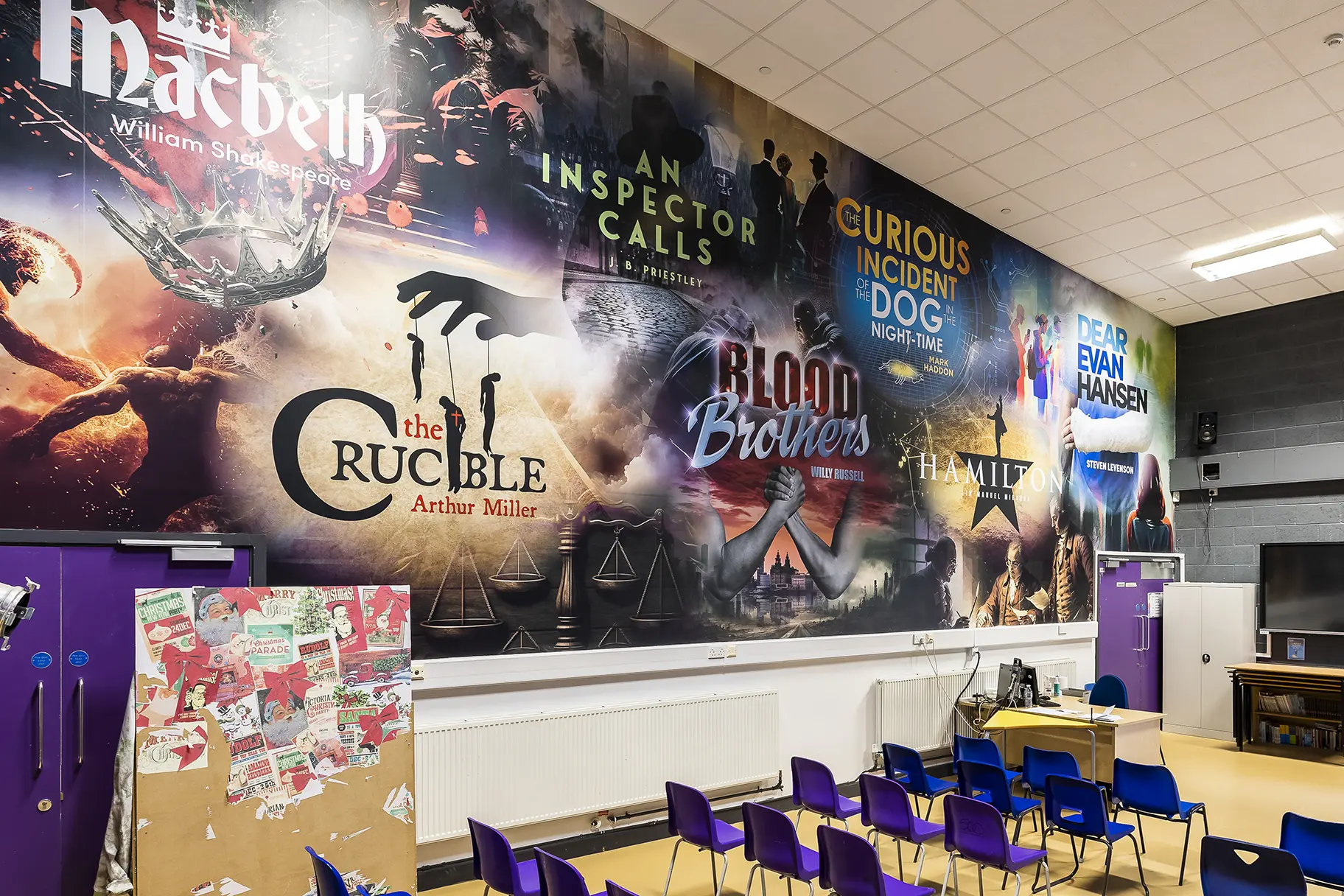 Wheelers lane drama wall art