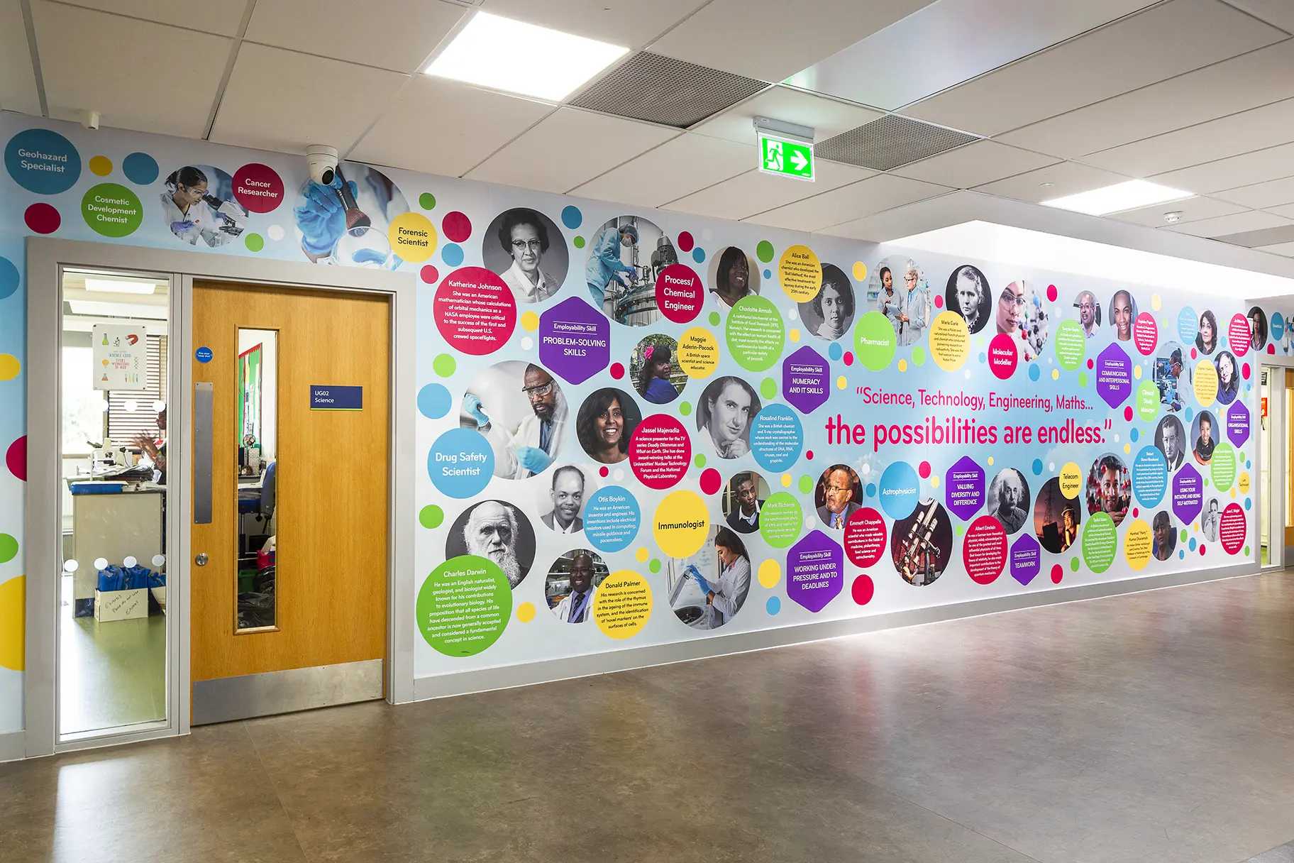 The highfield stem wall art