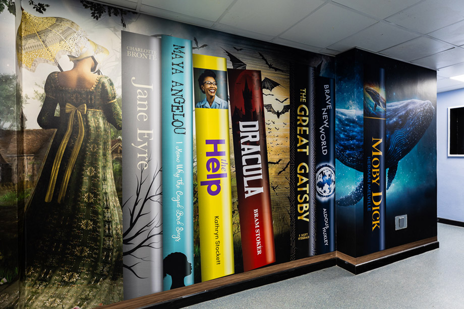 Sir Herbert Leon school wall art