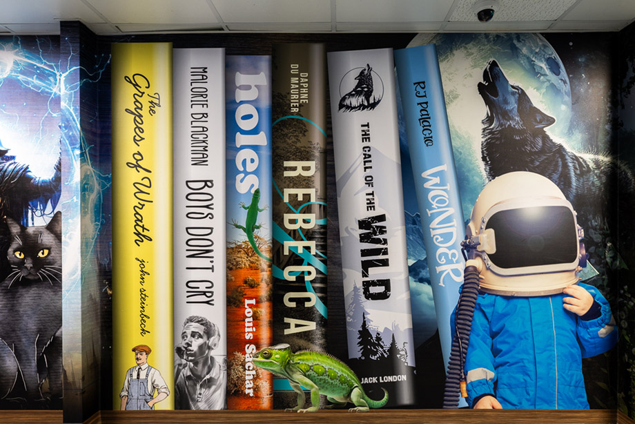 Sir Herbert Leon school wall art