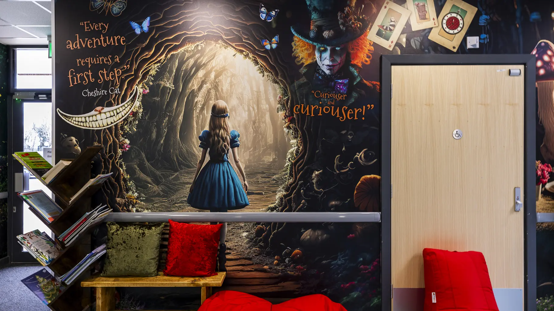 Whitfield Aspen library wall art