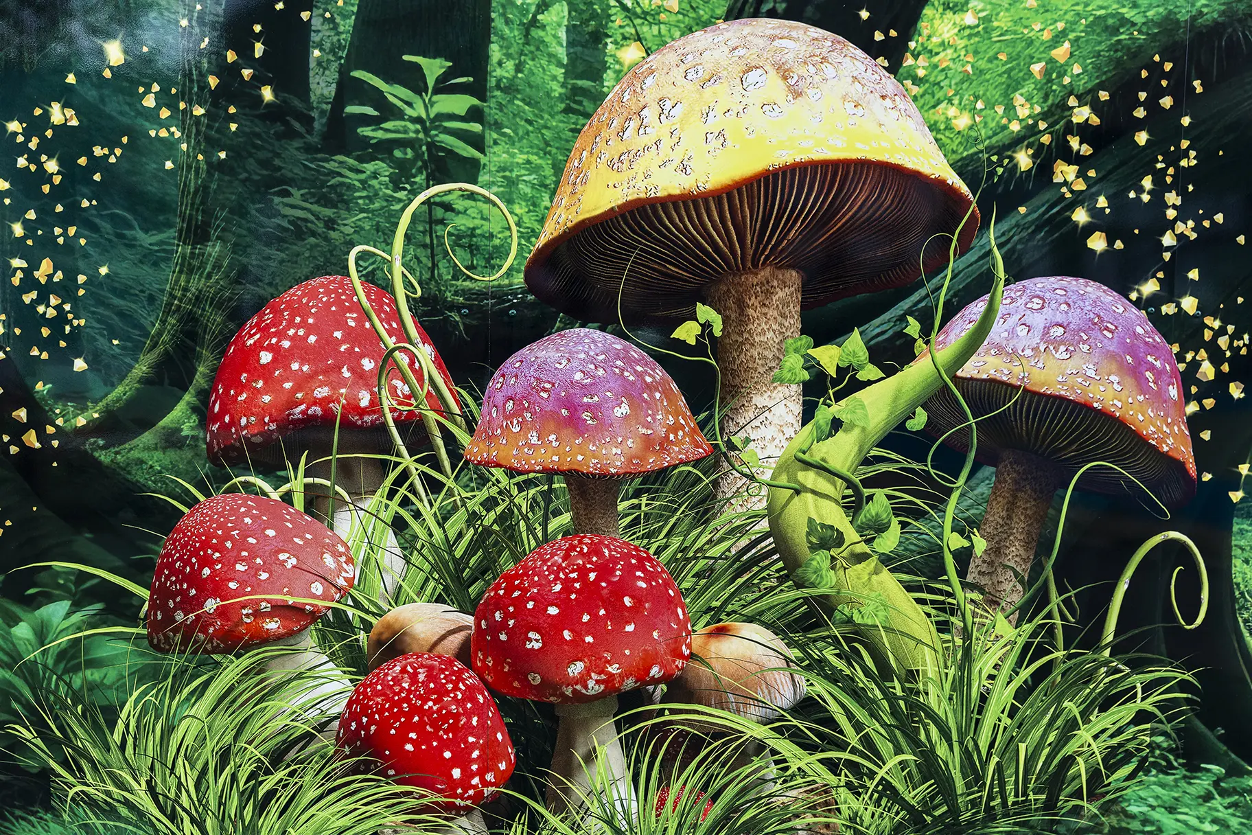 Chapel Hill Primary School literacy fence wall art